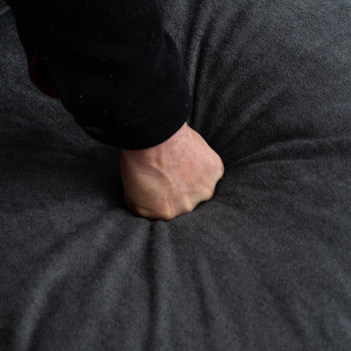Sofa L-Shaped With Storage Footstool
