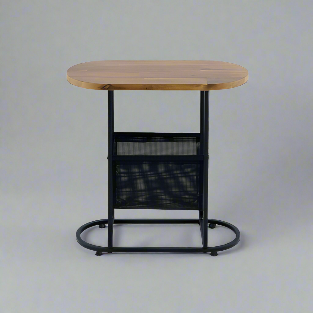 Acacia Oval Small Side Tables