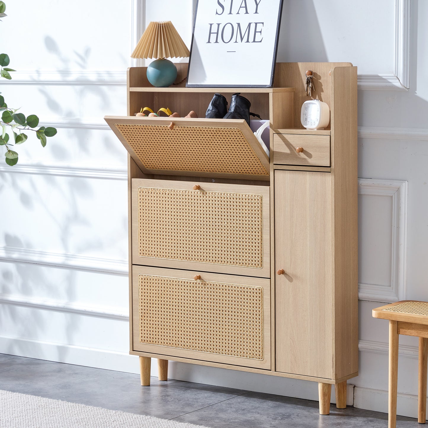 Nagoya: Modern minimalist shoes storage cabinet