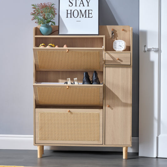 Nagoya: Modern minimalist shoes storage cabinet