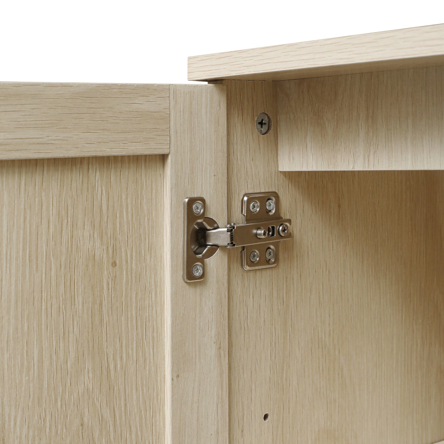 Surabaya: Rattan 4-Door Sideboard, Sideboard Buffet Storage Cabinet