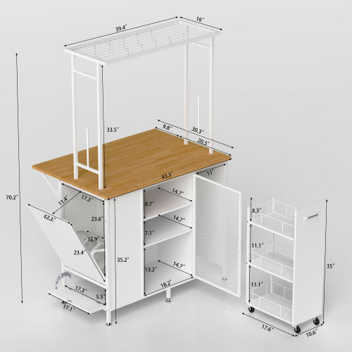 Kitchen Island With Storage Space